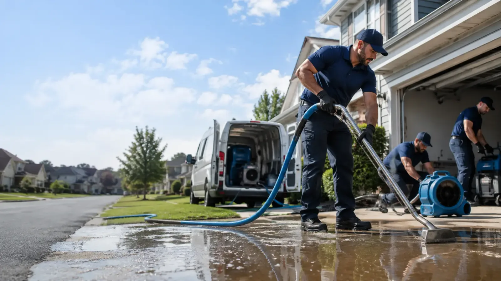 Flood Damage Restoration in Clutier, IA